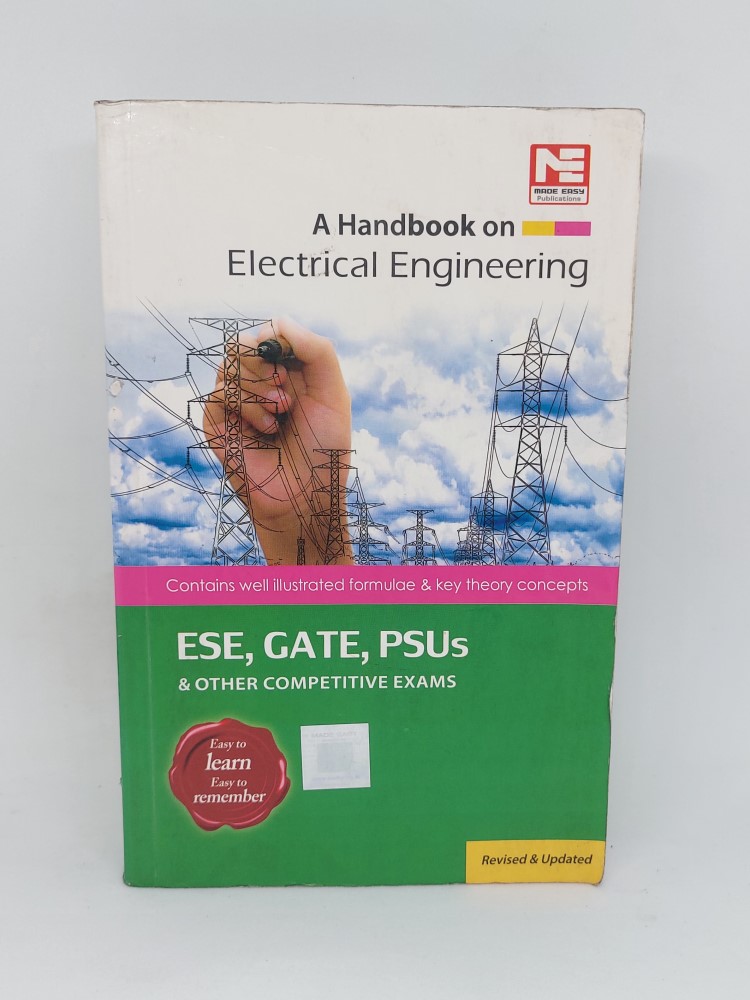 A Handbook on Electrical Engineering ESE, GATE, PSUs & other competitive exams