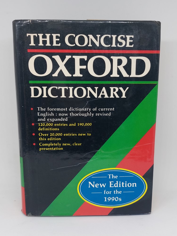 The Concise OXFORD Dictionary