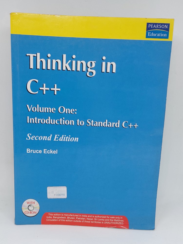 Thinking in C++ Second Edition by Bruce Eckel