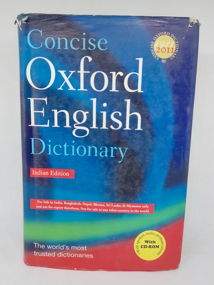 Concise Oxford English Dictionary Indian Edition