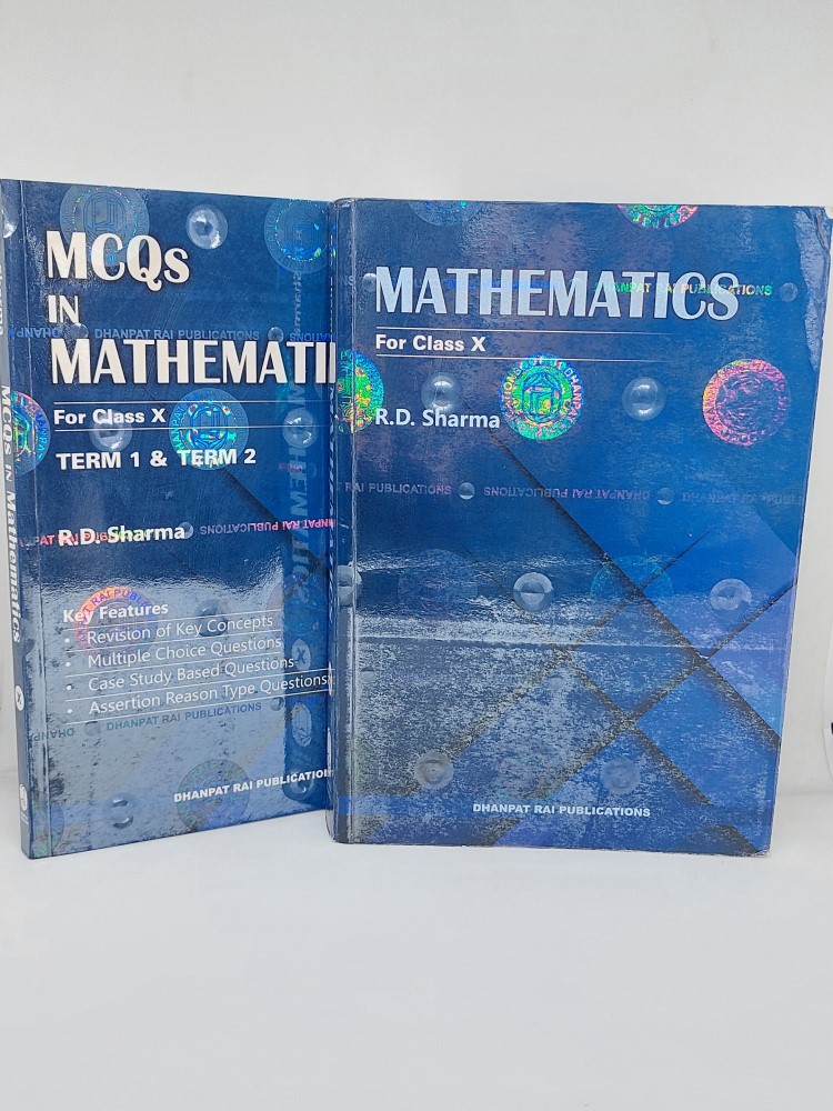 Mathematics - R.D. Sharma for class X with MCQ