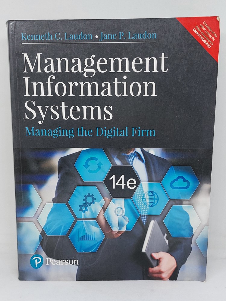 Management information systems by kenneth c. laudon