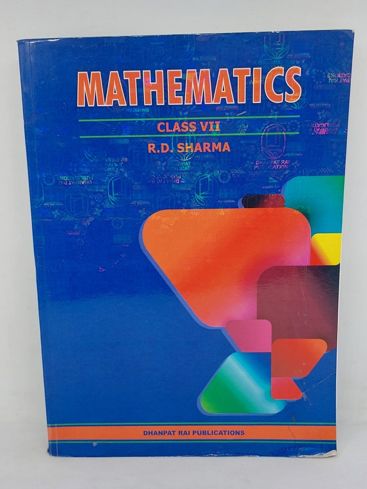 Mathematics class VII RD Sharma