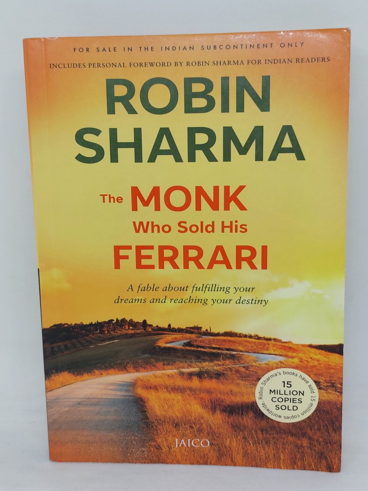 the monk who sold his ferrari by robin sharma
