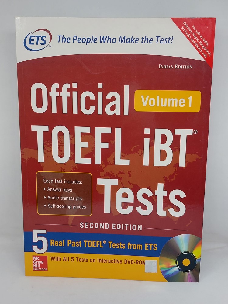 Official TOEFL iBT® Tests Volume 2 - Naresh Old Books Seller