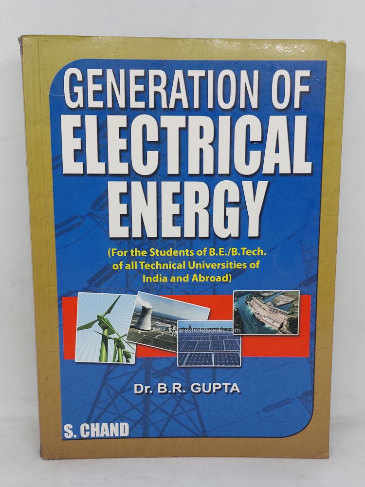 Generation of electrical energy by dr. b r gupta