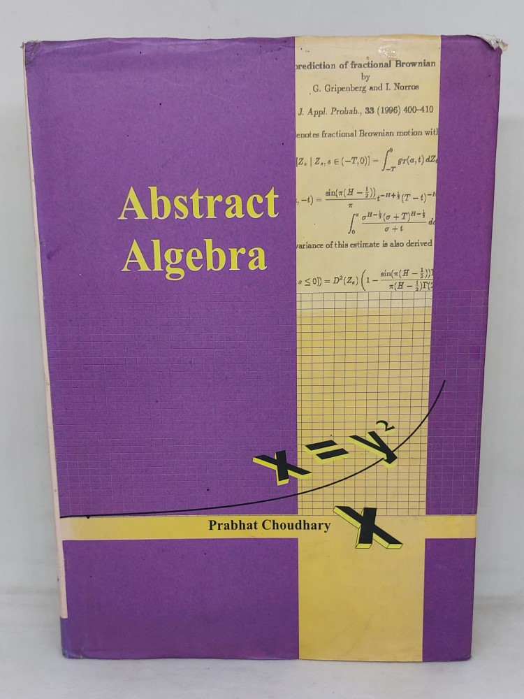 abstract algebra by prabhat choudhary