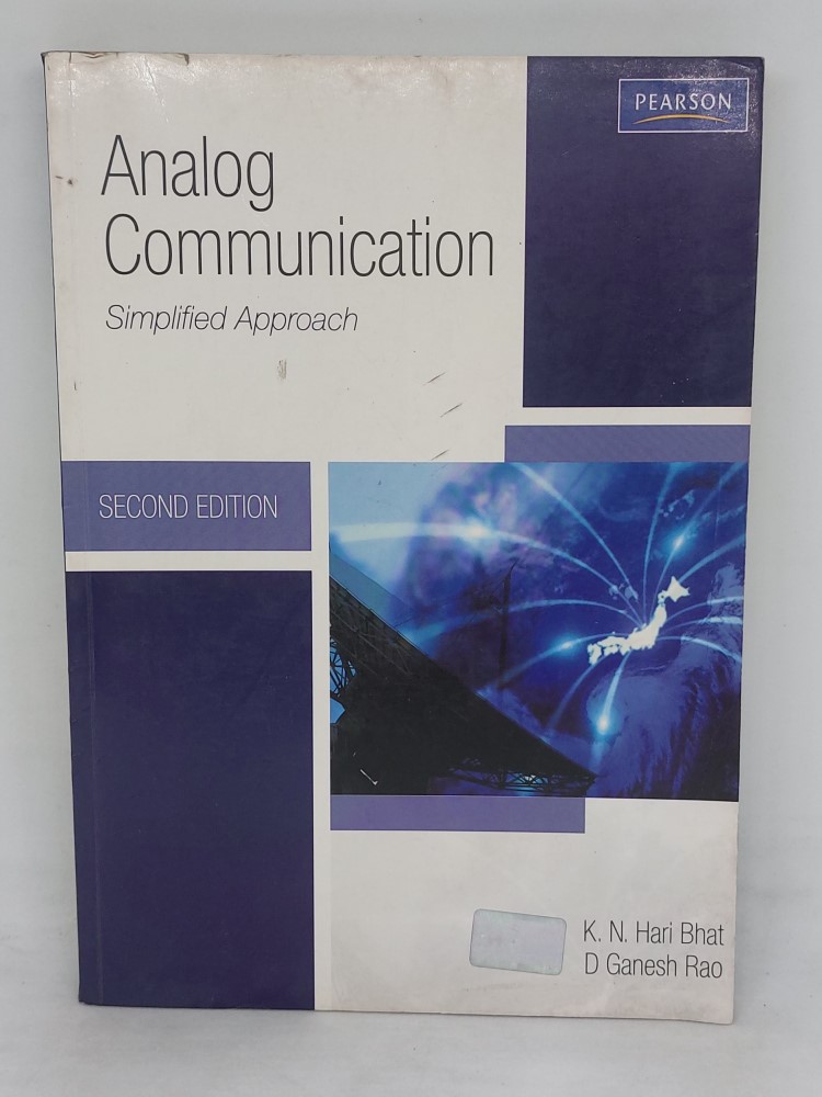 analog communication second edition by K N Hari Bhat