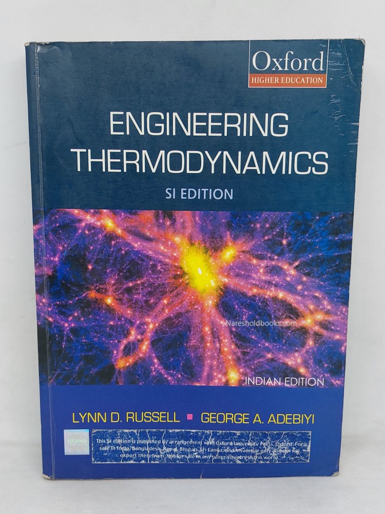 engineering thermodynamics si edition by lynn d russell