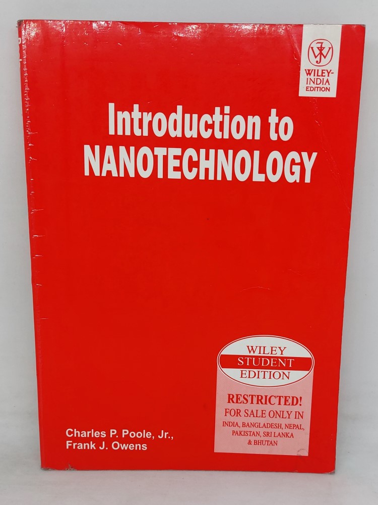 introduction to nanotechnology by charles p poole