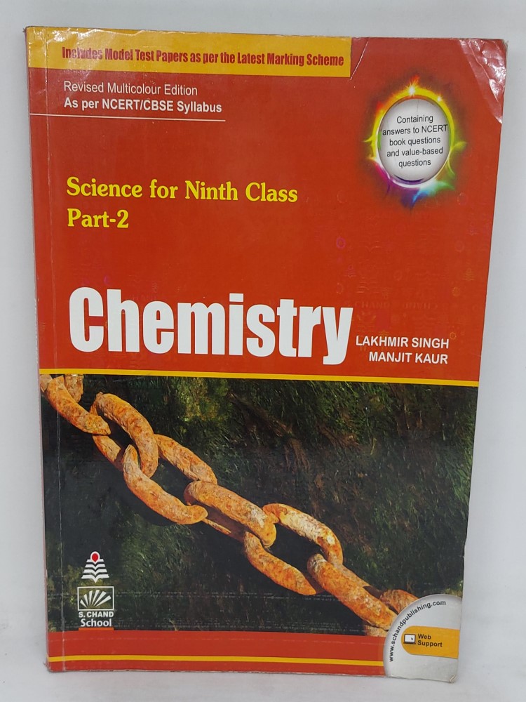 science for ninth class part 2 chemistry by lakhmir singh kaur manjit