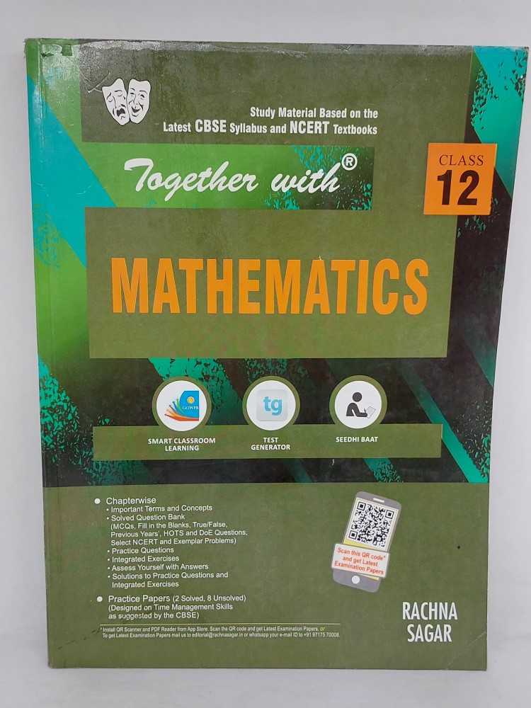 together with mathematics class 12 by rachna sagar