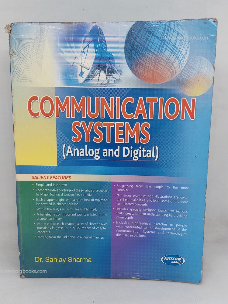 Communication systems by dr. sanjay sharma