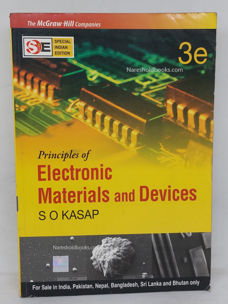 Electronic materials and devices by s o kasap