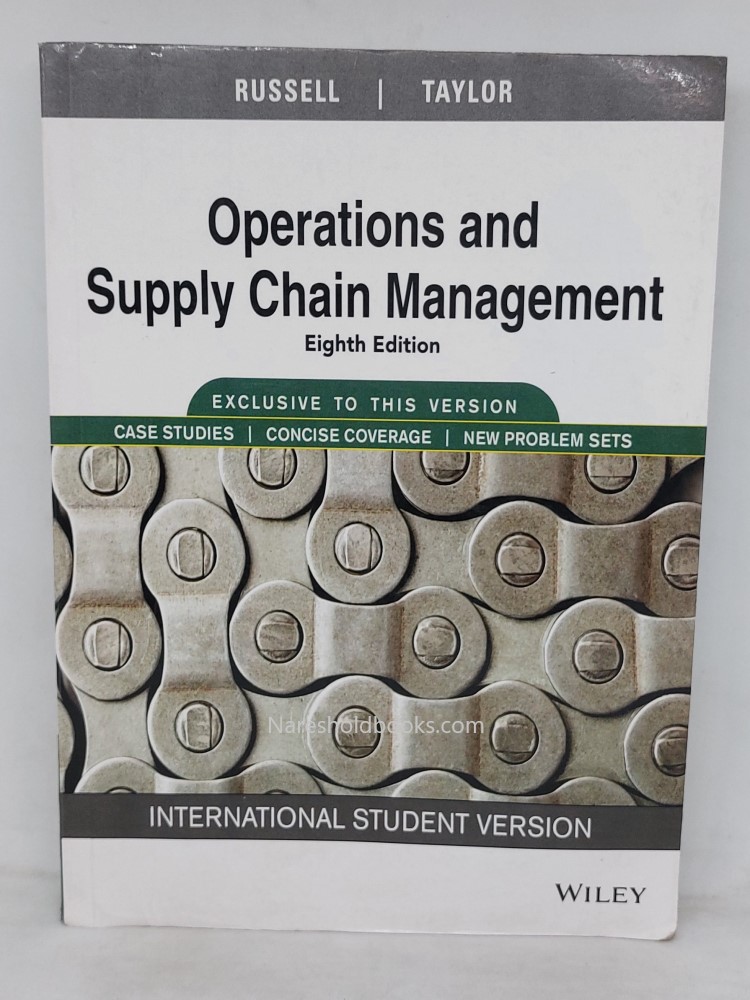 Operations and Supply Chain Management 8th edition russell