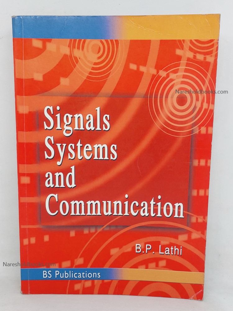 Signals systems and communication by b p lathi