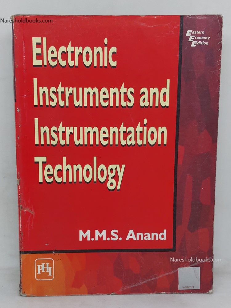 electronic instruments and instrumentation technology by m m s anand