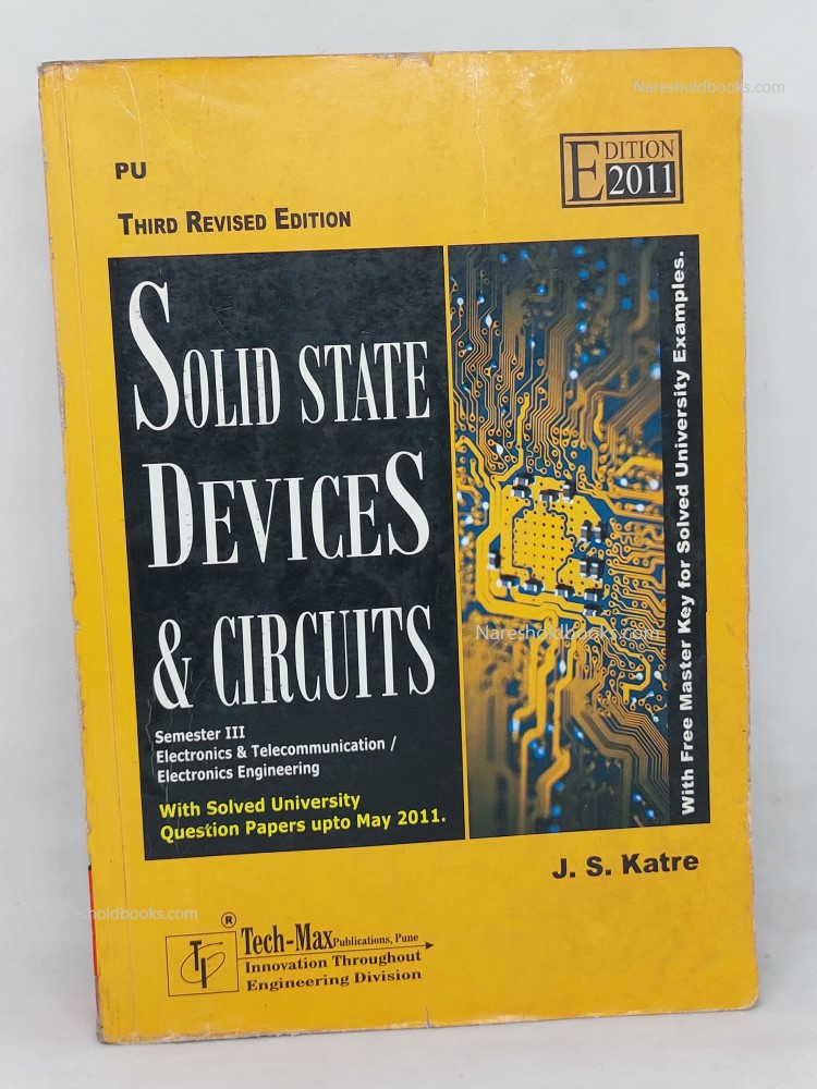 Solid State Devices & Circuits js katre 3rd revised edition