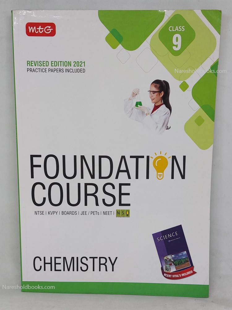 Chemistry Foundation Course for JEENEETOlympiad Class 9