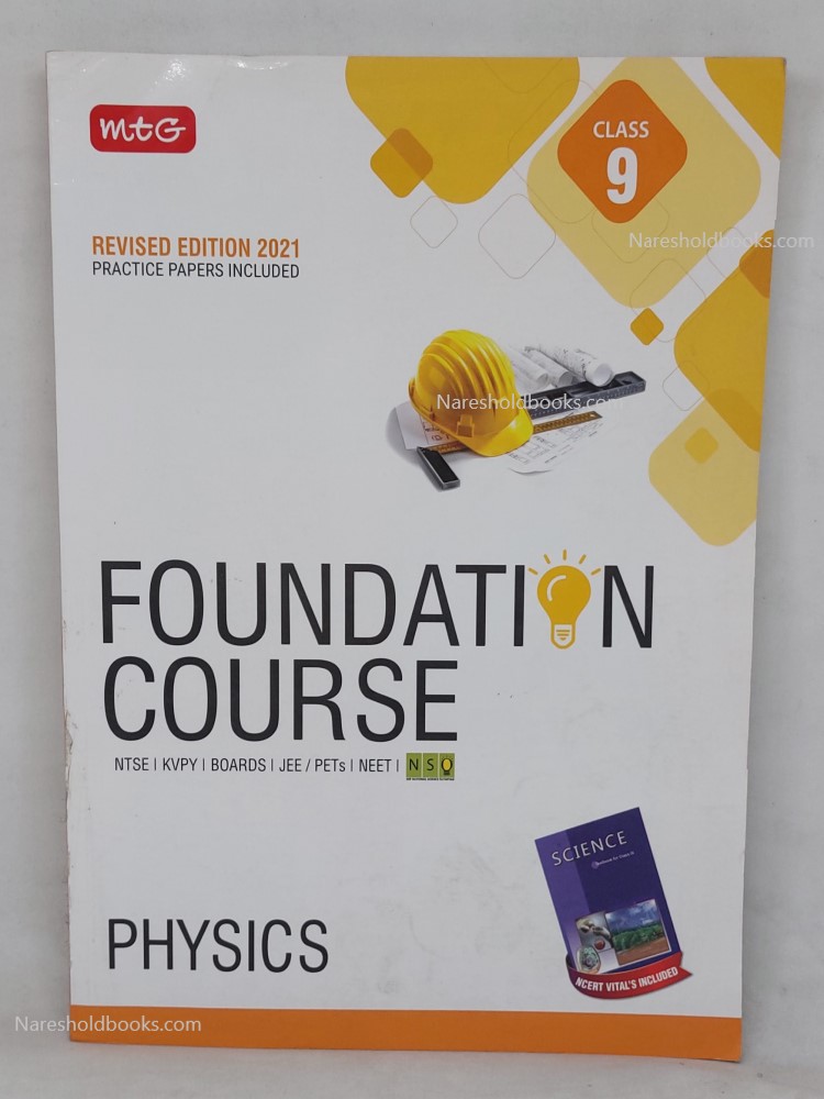 Physics Foundation Course for JEEOlympiad Class 9