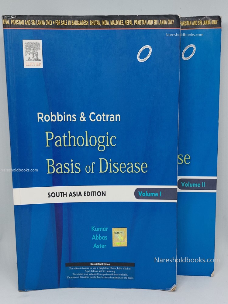 Robbins And Cotran Pathologic Basis Of Disease South Asia Edition set volume 2
