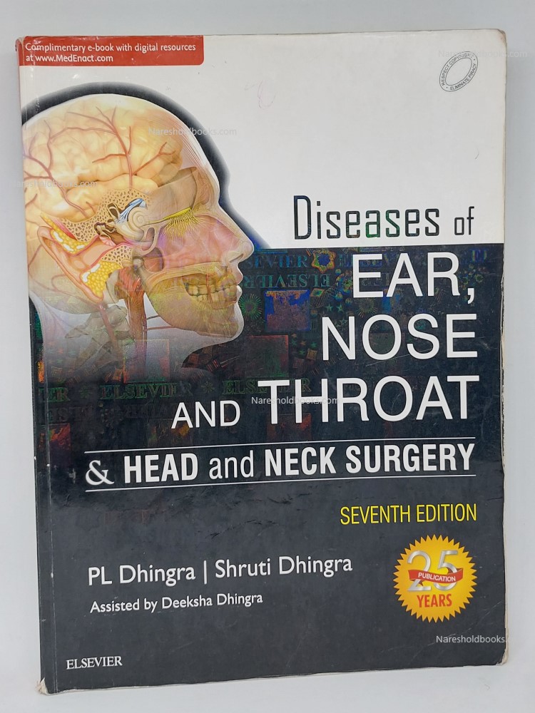 Diseases of Ear, Nose and Throat 7th ed dhingra