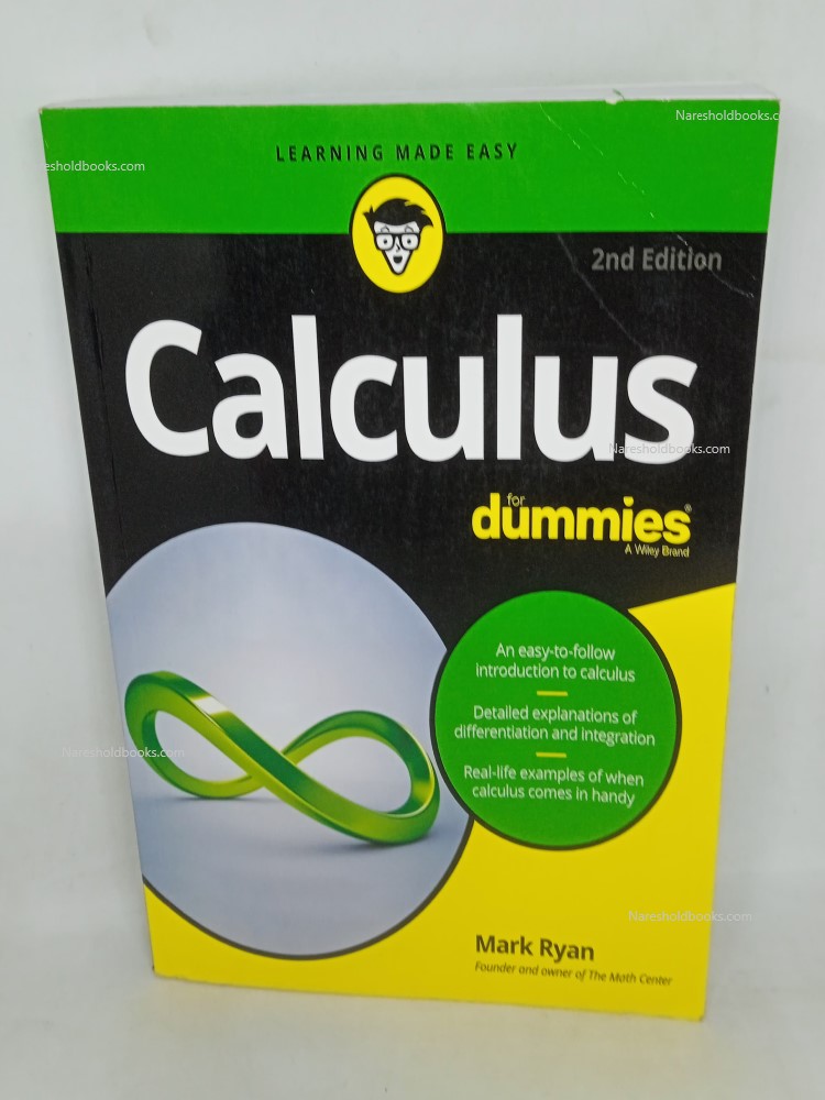 Calculus For Dummies 2nd edition mark ryan