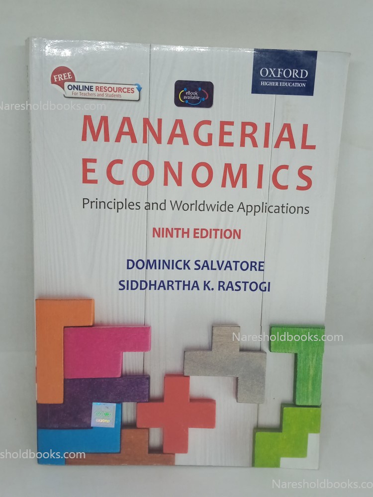 Managerial Economics Principles And Worldwide Applications Dominick Salvatore Siddhartha Rastogi 9th edition