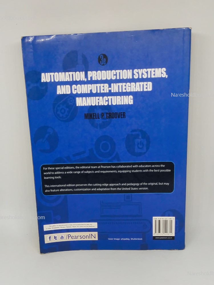 Automation, Production Systems and Computer - Integrated Manufacturing mikell p groover