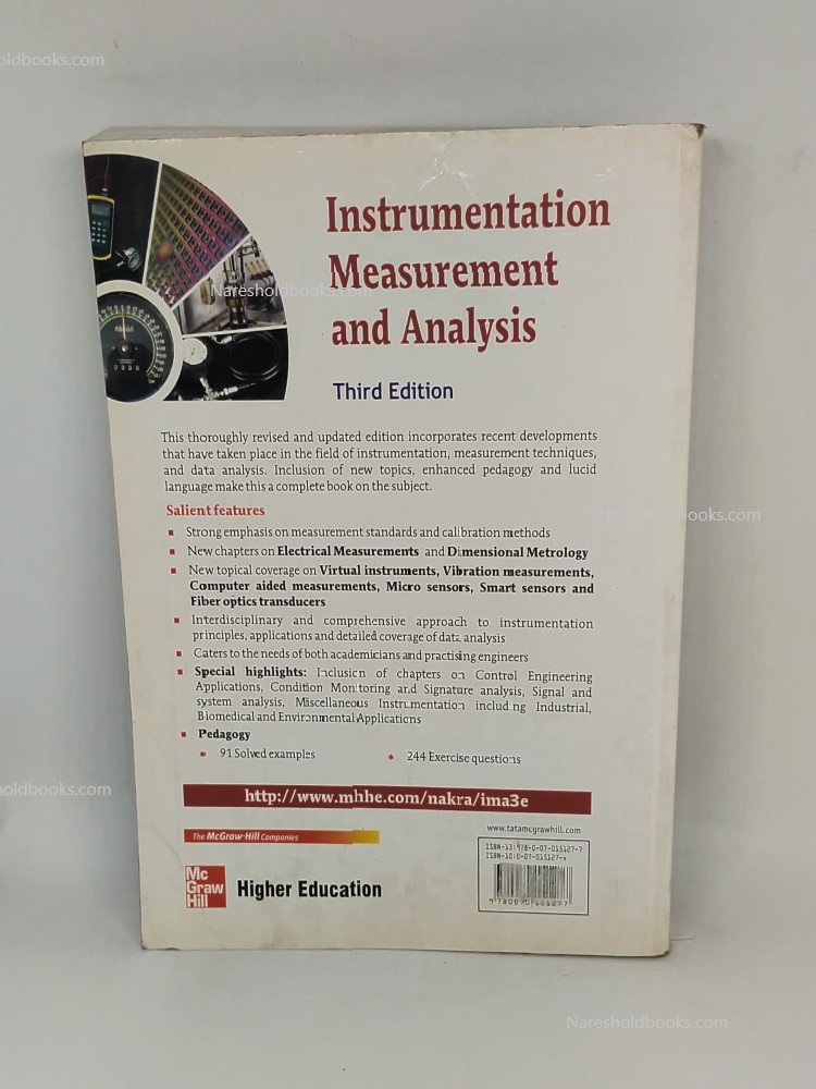 Instrumentation, Measurement and Analysis 3rd edition by BC Nakra & KK chaudhry