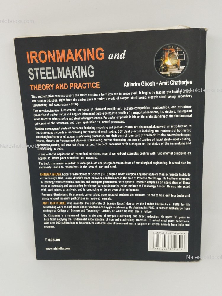 Ironmaking and Steelmaking Theory and Practice by ahindra ghosh and amit chatterjee