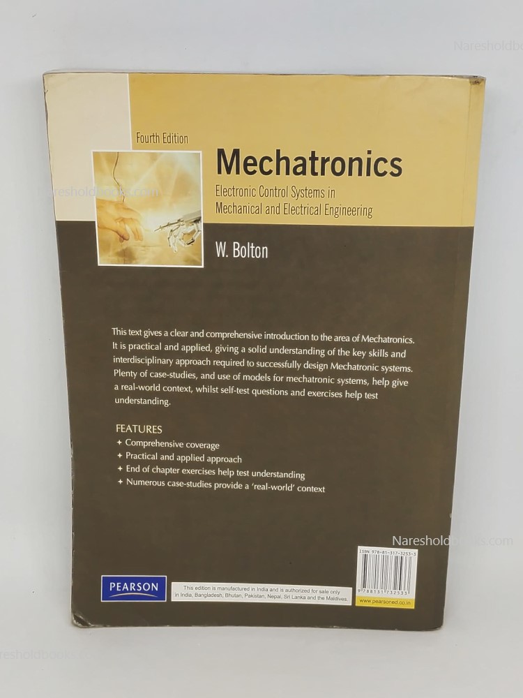 Mechatronics Electronic Control Systems in Mechanical and Electrical Engineering 4th edition w bolton