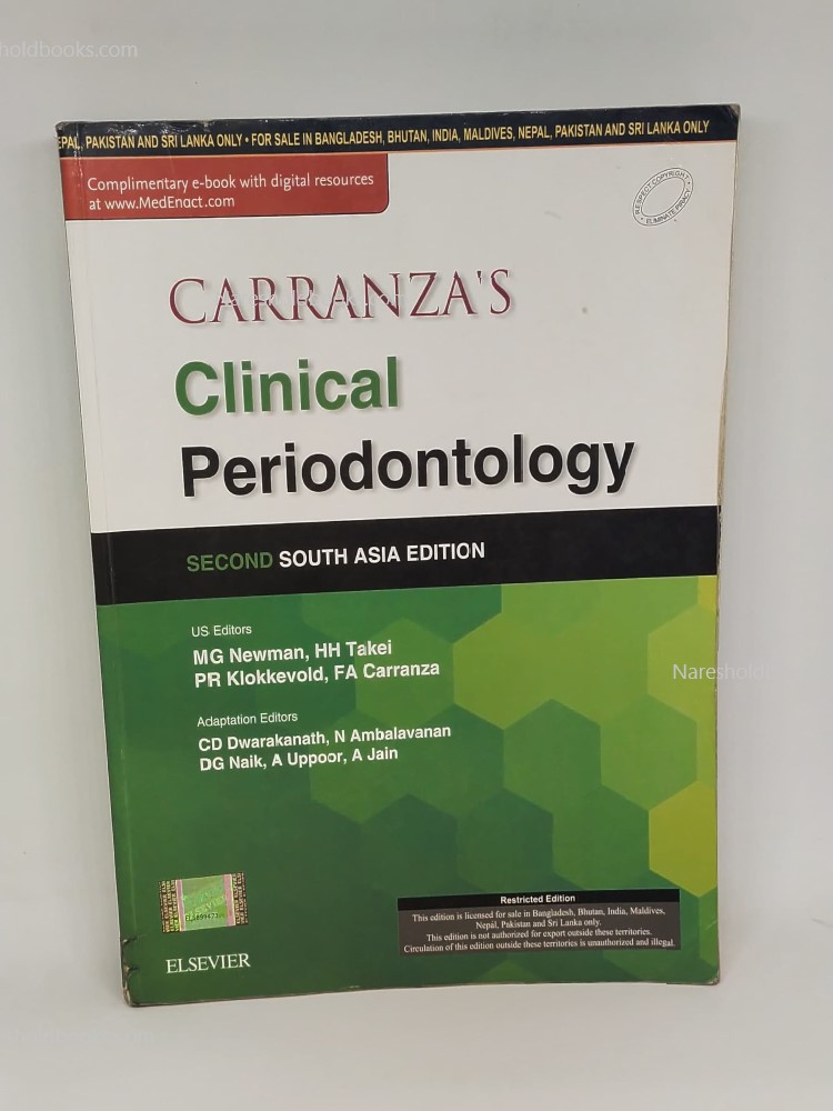 Carranza's Clinical Periodontology 2nd edition by Chini Doraiswami Dwarakanath, Namasivayam Ambalavanan, Dilip Gopinath Nayak, Ashita Uppoor, Ashish Jain