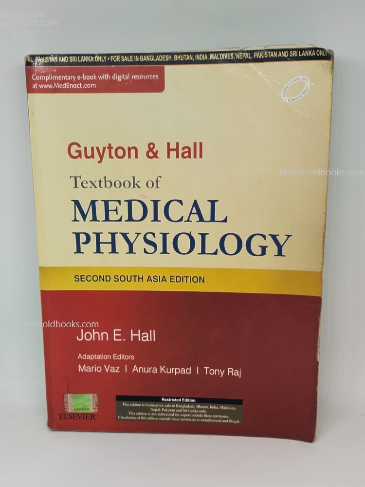 Guyton & Hall Textbook of Medical Physiology 2nd edition by John E Hall