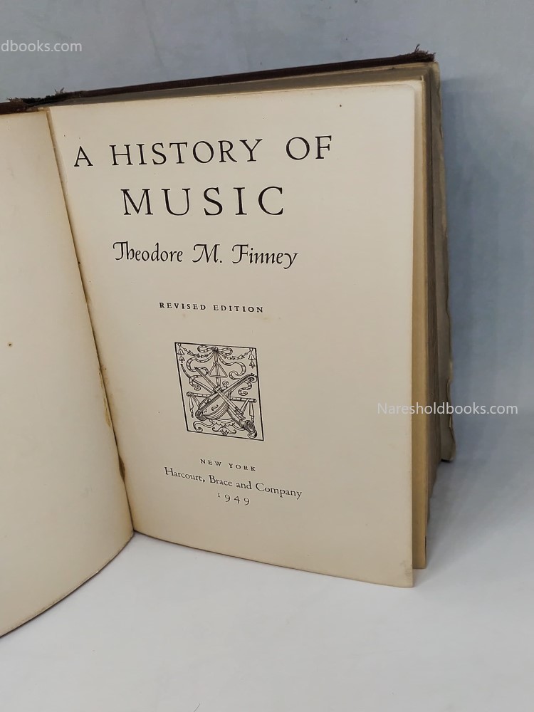 A History of music by theodore finney
