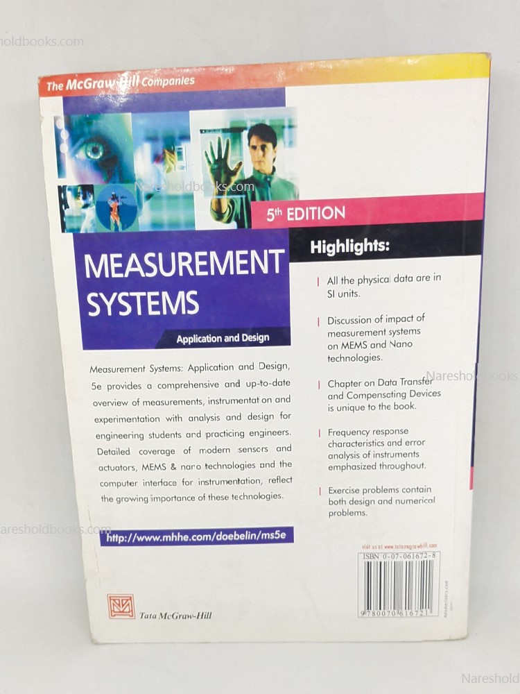 Measurement Systems Application and Design 5th edition by Dhanesh N Manik & Ernest O Doebelin