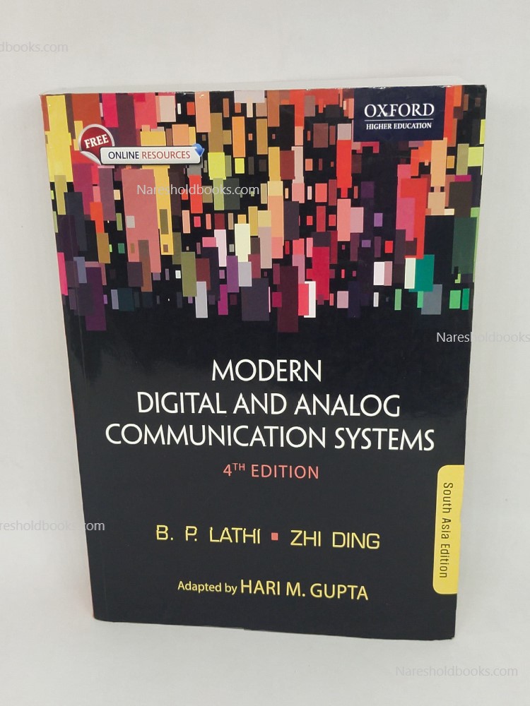 MODERN DIGITAL AND ANALOG COMMUNICATION SYSTEMS ADAPTED VERSION 4th edition by BP LATHI ZHI DING