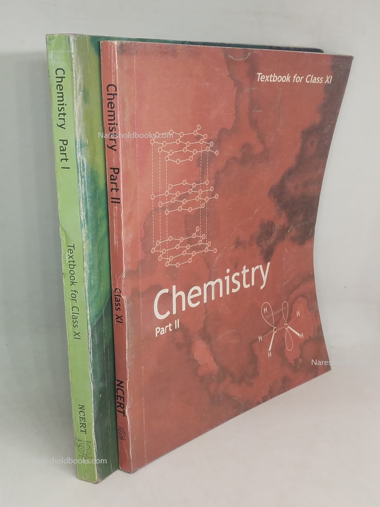 NCERT Class 11 Chemistry Textbooks Part 1 & 2 (Set of 2 Books