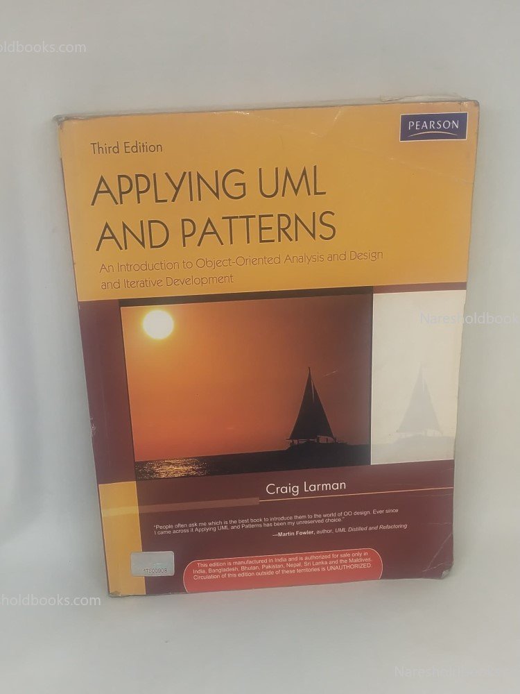Applying UML And Patterns 3rd Edition by Craig larman
