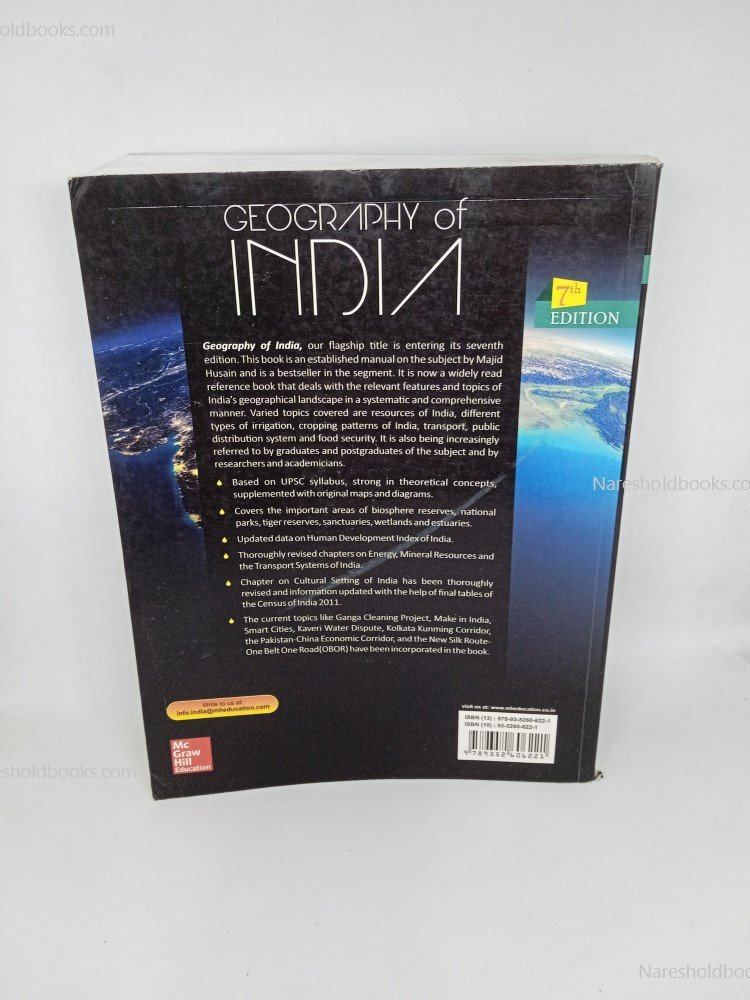 Geography of India 7th edition by Majid Husain
