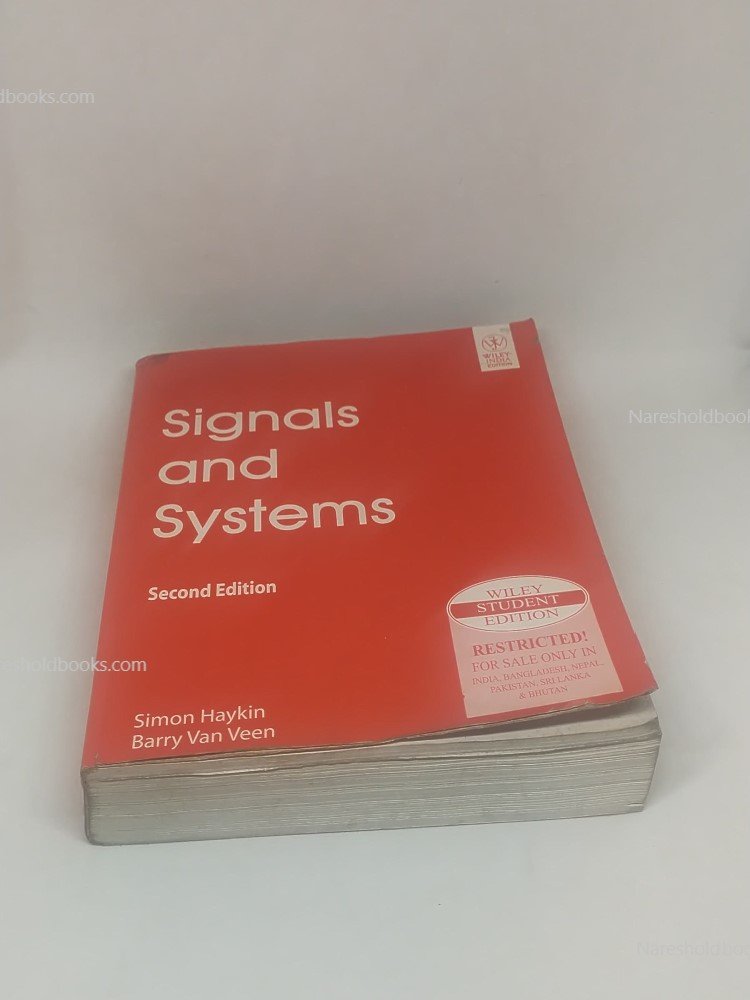 Signals and Systems 2nd Edition Simon haykin barry van veen