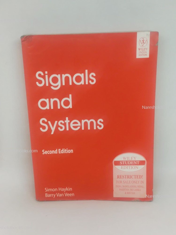 Signals and Systems 2nd Edition Simon haykin barry van veen