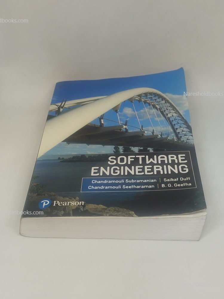 Software Engineering by BG Geetha Saikat Dutt Chandramouli Seetharaman Chandramouli Subramaniam