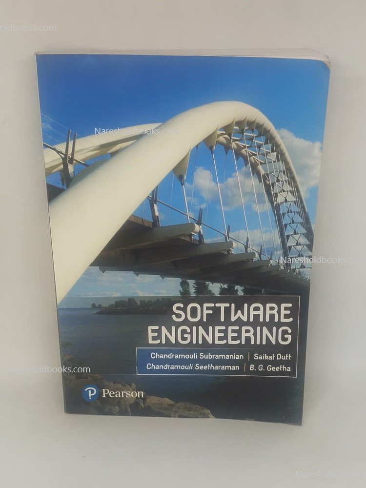 Software Engineering by BG Geetha Saikat Dutt Chandramouli Seetharaman Chandramouli Subramaniam