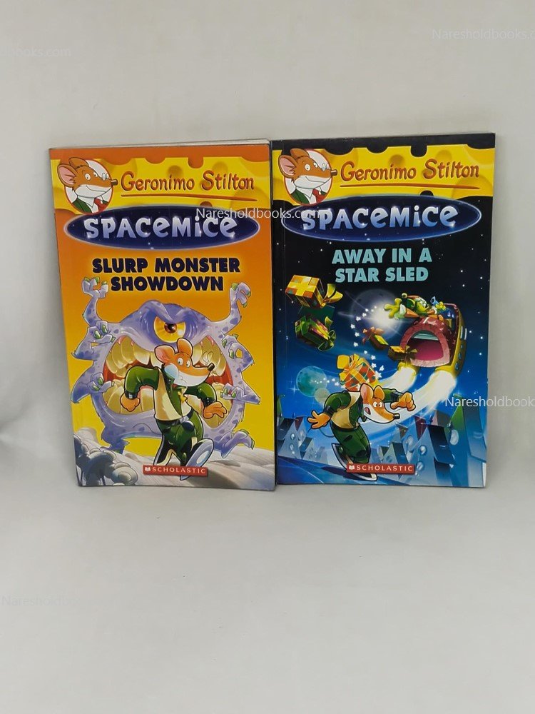 Geronimo Stilton Spacemic Away In a Star Sled & Slurp Monster Showdown
